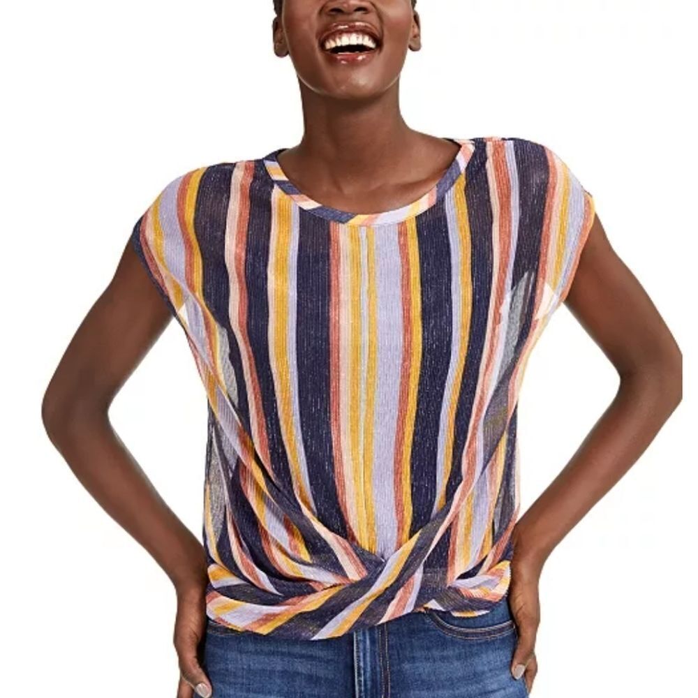 INC Twist-Hem Top 